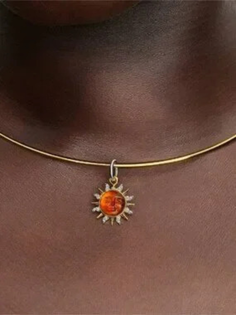Pandora Swirling Sun Two-Tone Dangle Charm